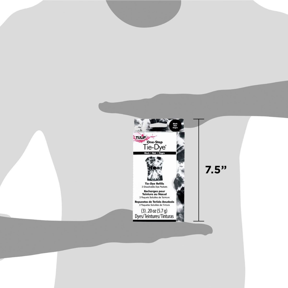 Picture of 29038 One-Step Tie-Dye Refills Black