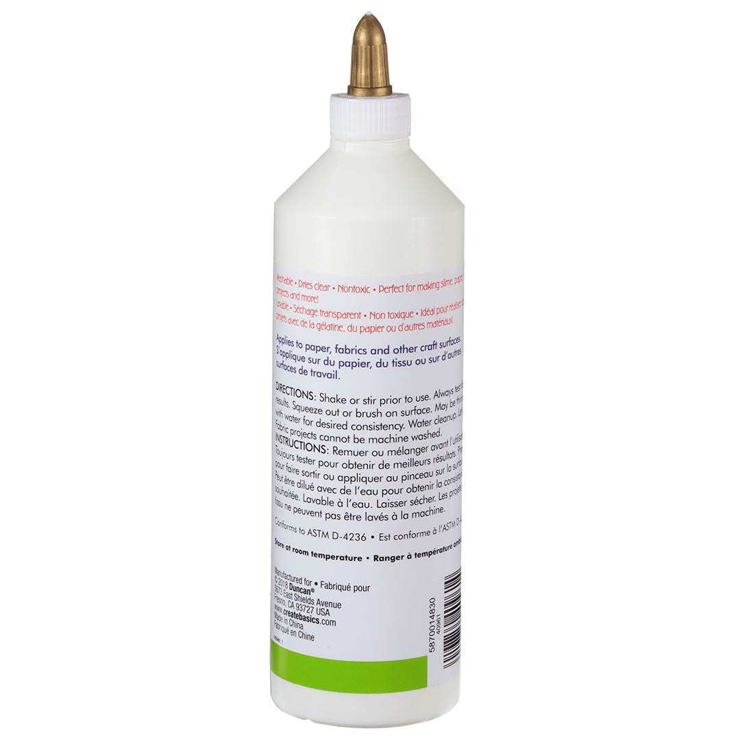 Picture of 40961 Create Basics All-Purpose White Glue 16 fl oz for Crafts with Fast Dry Time