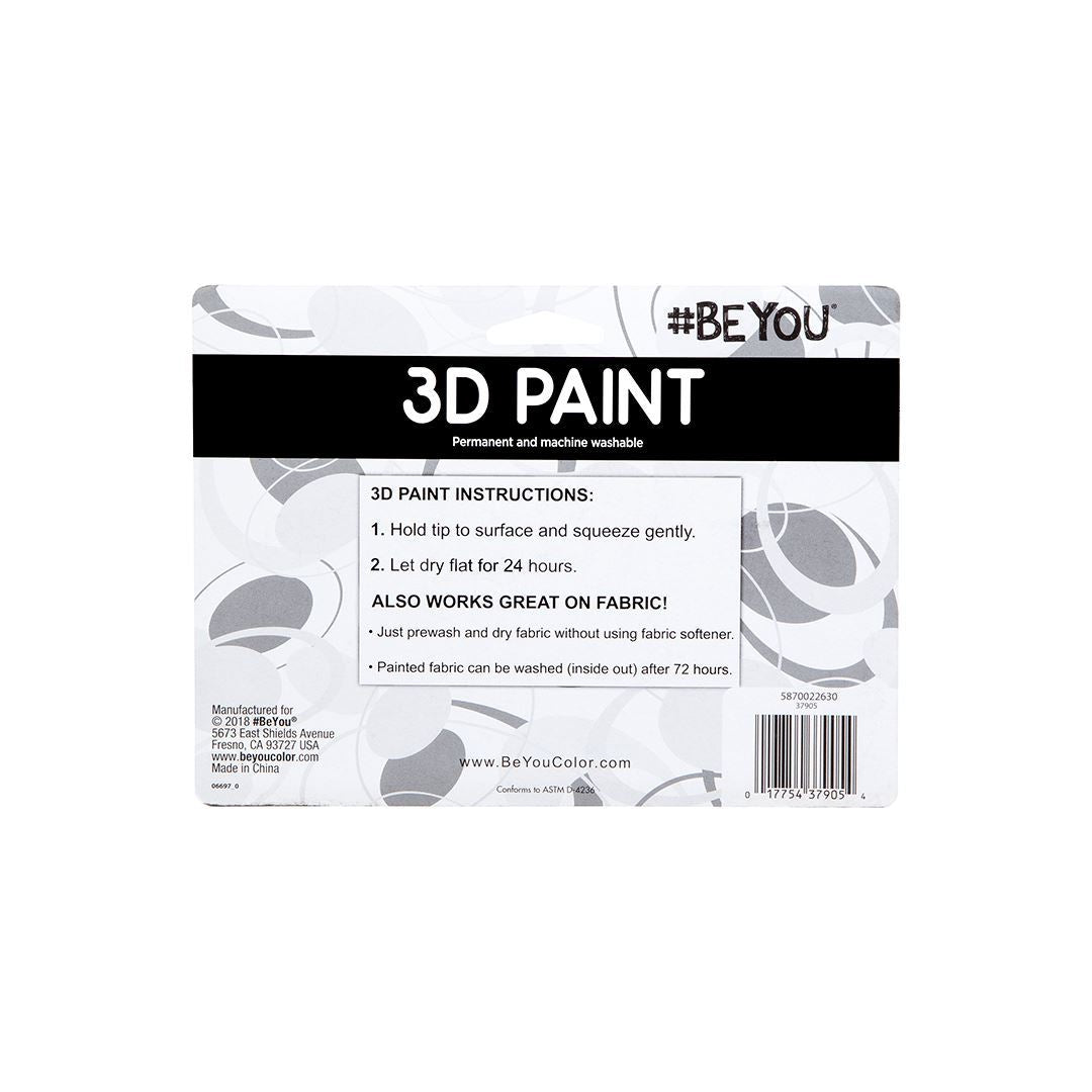 Picture of 37905 #BeYou 3D Paint, .75 fl oz Neon 8 Pack