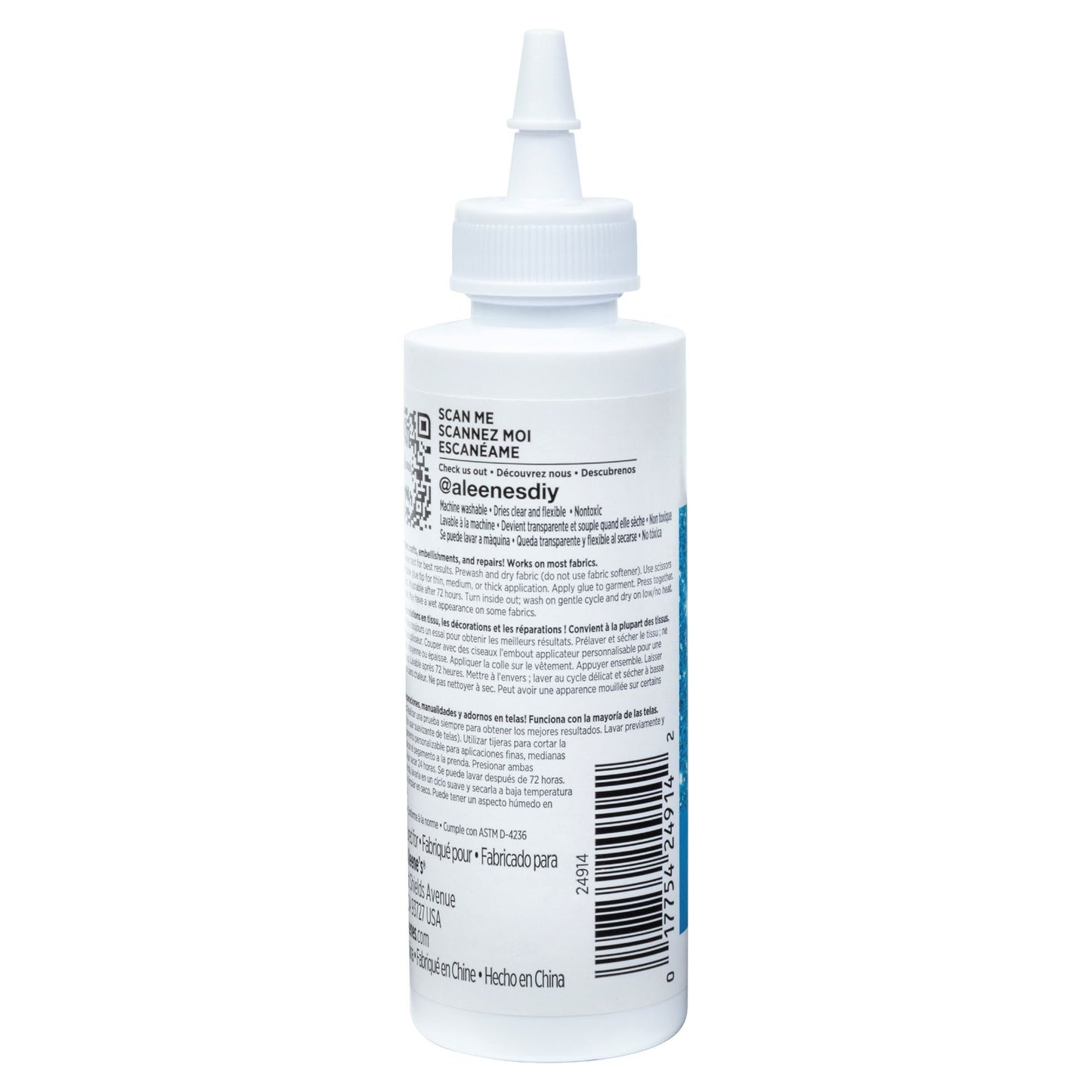 Picture of 48214 ALEENE'S PERMANENT FABRIC GLUE 4OZ