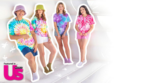 TULIP TIE DYE FEATURED IN US WEEKLY: SUMMER MUST-HAVES