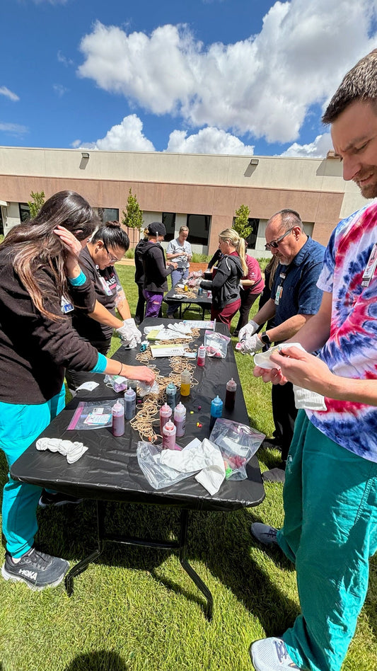Tulip Color Brings Joy to Healthcare Heroes with Tie-Dye Donation
