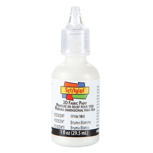 Picture of 54201 3D Fabric Paint White Mist 1 oz.
