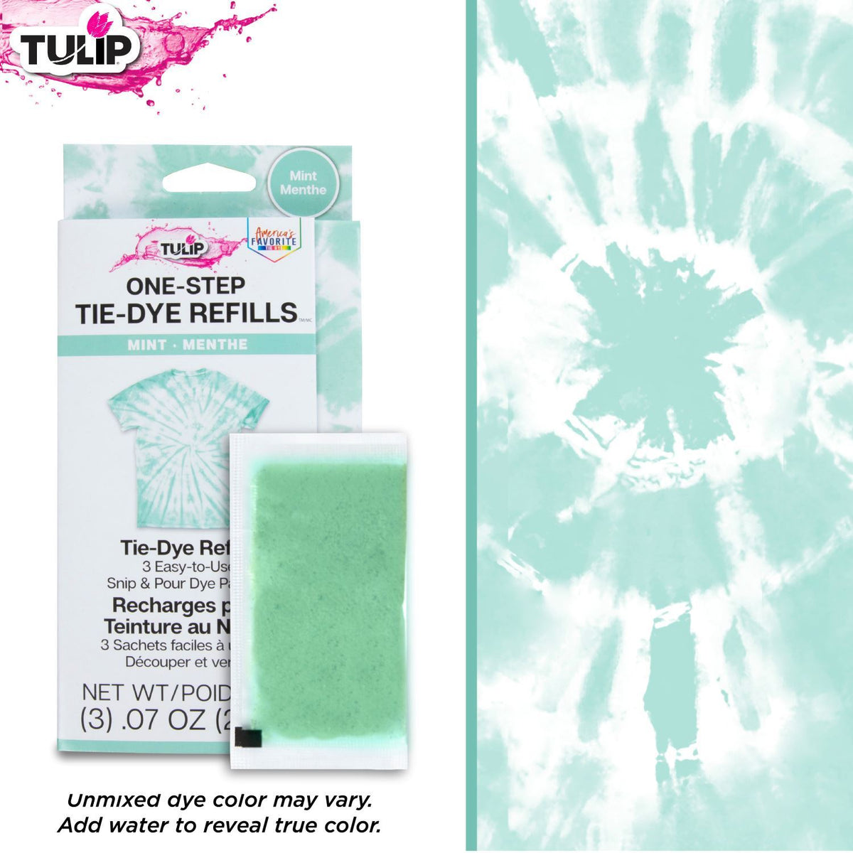 Picture of 47321 One-Step Tie-Dye Refills Mint