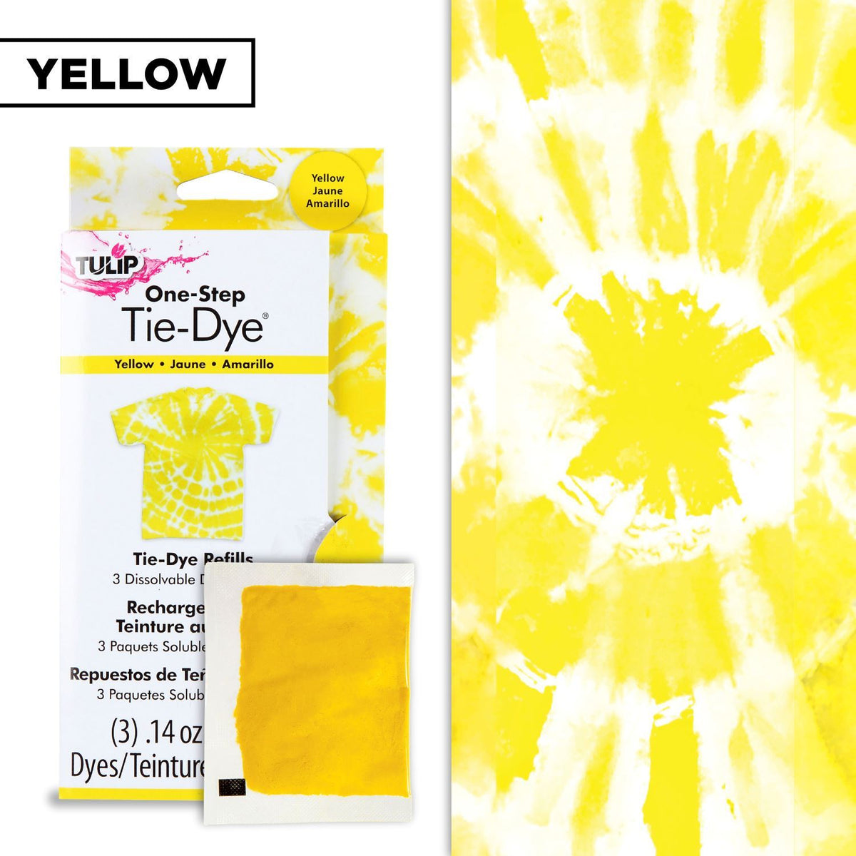 Picture of 29036 One-Step Tie-Dye Refill Yellow