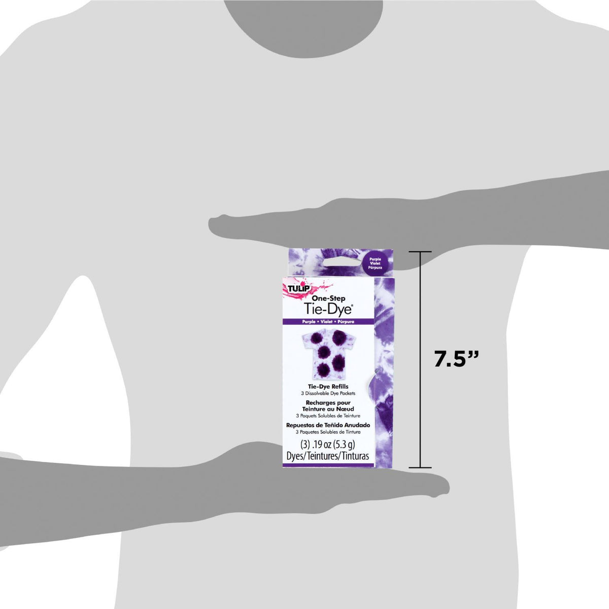 Picture of 29040 One-Step Tie-Dye Refills Purple