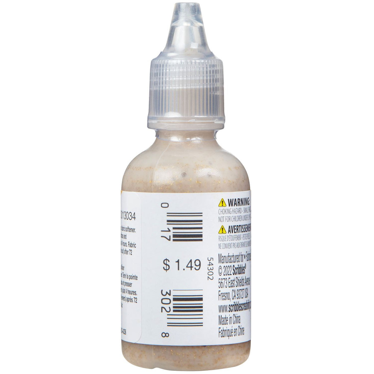 Picture of 54302 3D Fabric Paint Glittering Gold 1 oz.