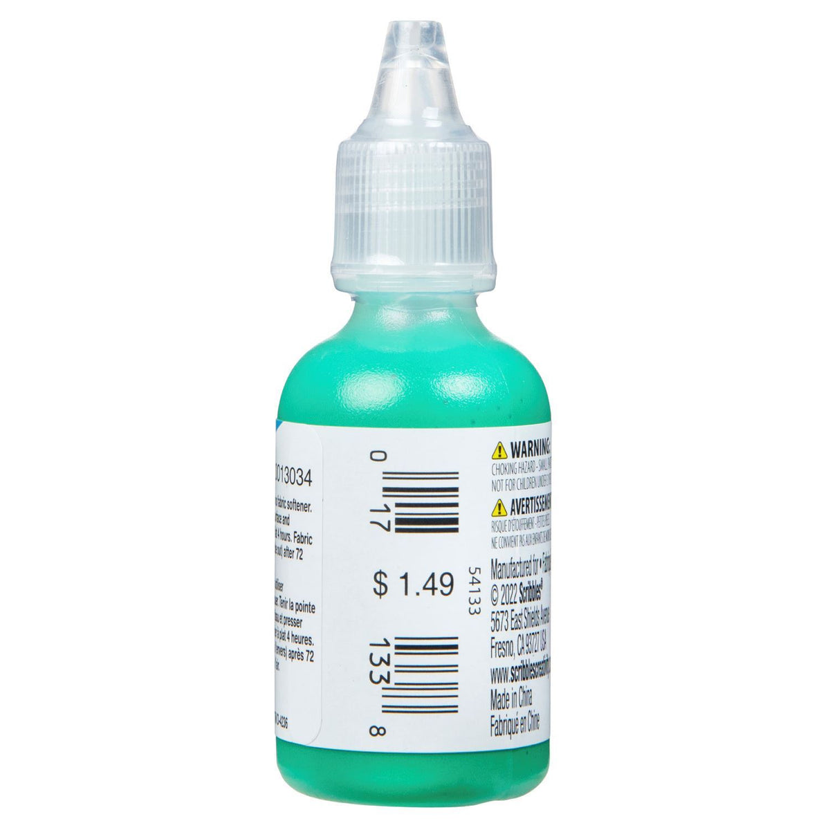 Picture of 54133 3D Fabric Paint Christmas Green 1 oz.