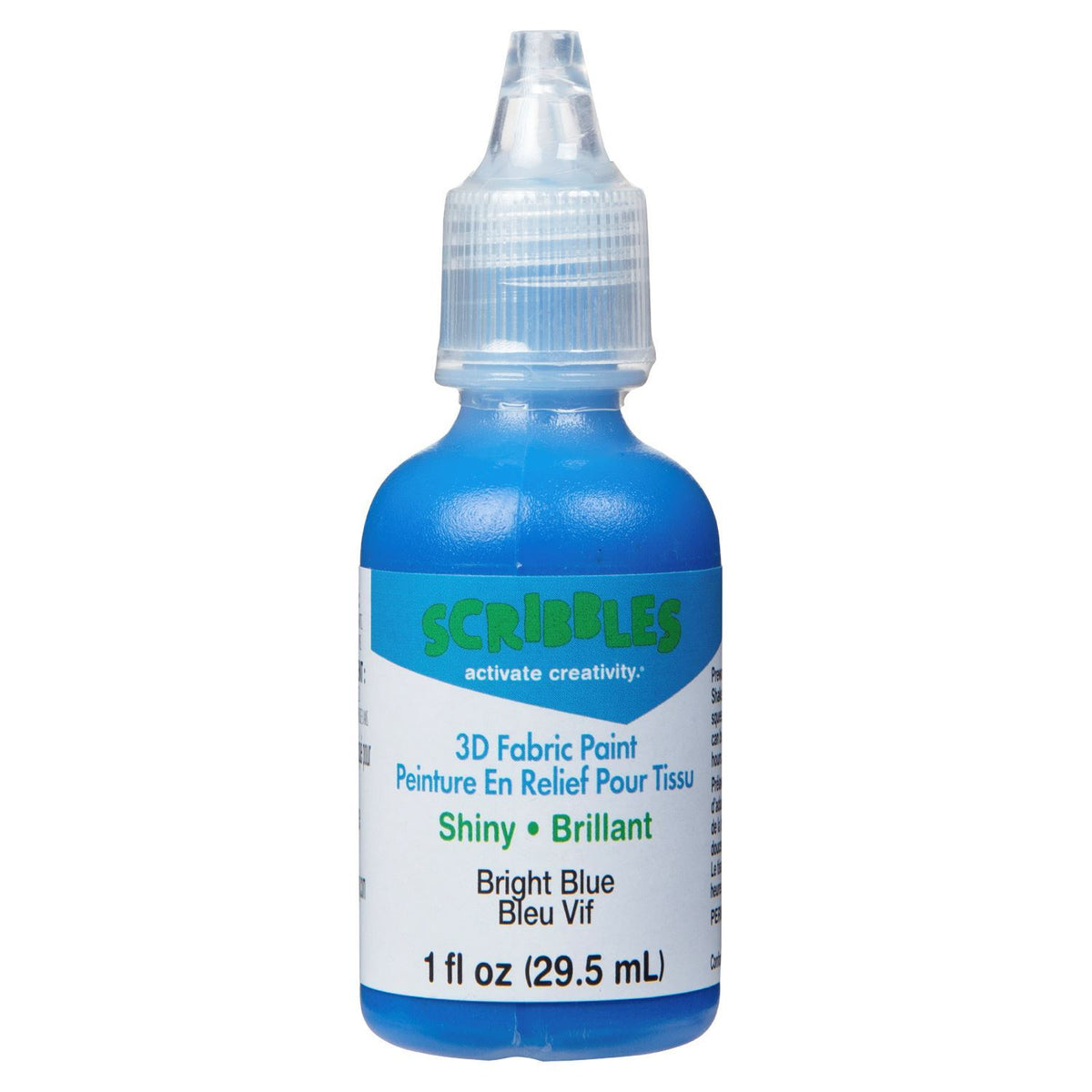 Picture of 54126 3D Fabric Paint Bright Blue 1 oz.
