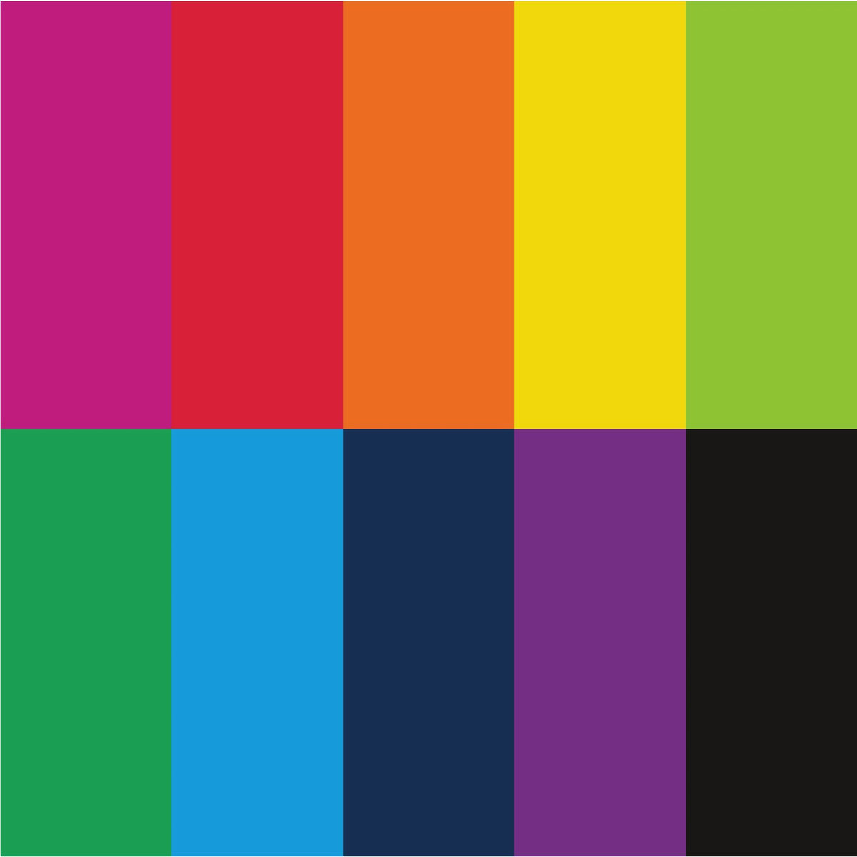 Picture of 45597 Tulip Tie-Dye Refills Rainbow 30 Pack