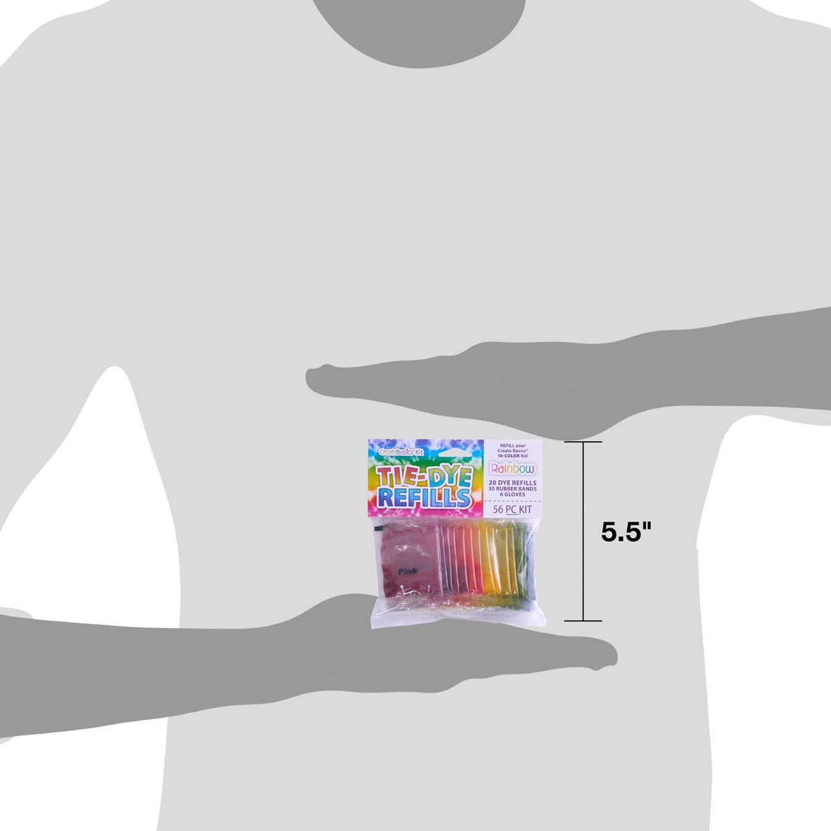 Picture of 48995                               CREATE BASICS 10PK RAINBOW REFILL 20PK            