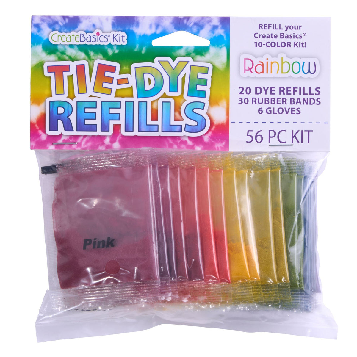 Picture of 48995                               CREATE BASICS 10PK RAINBOW REFILL 20PK            