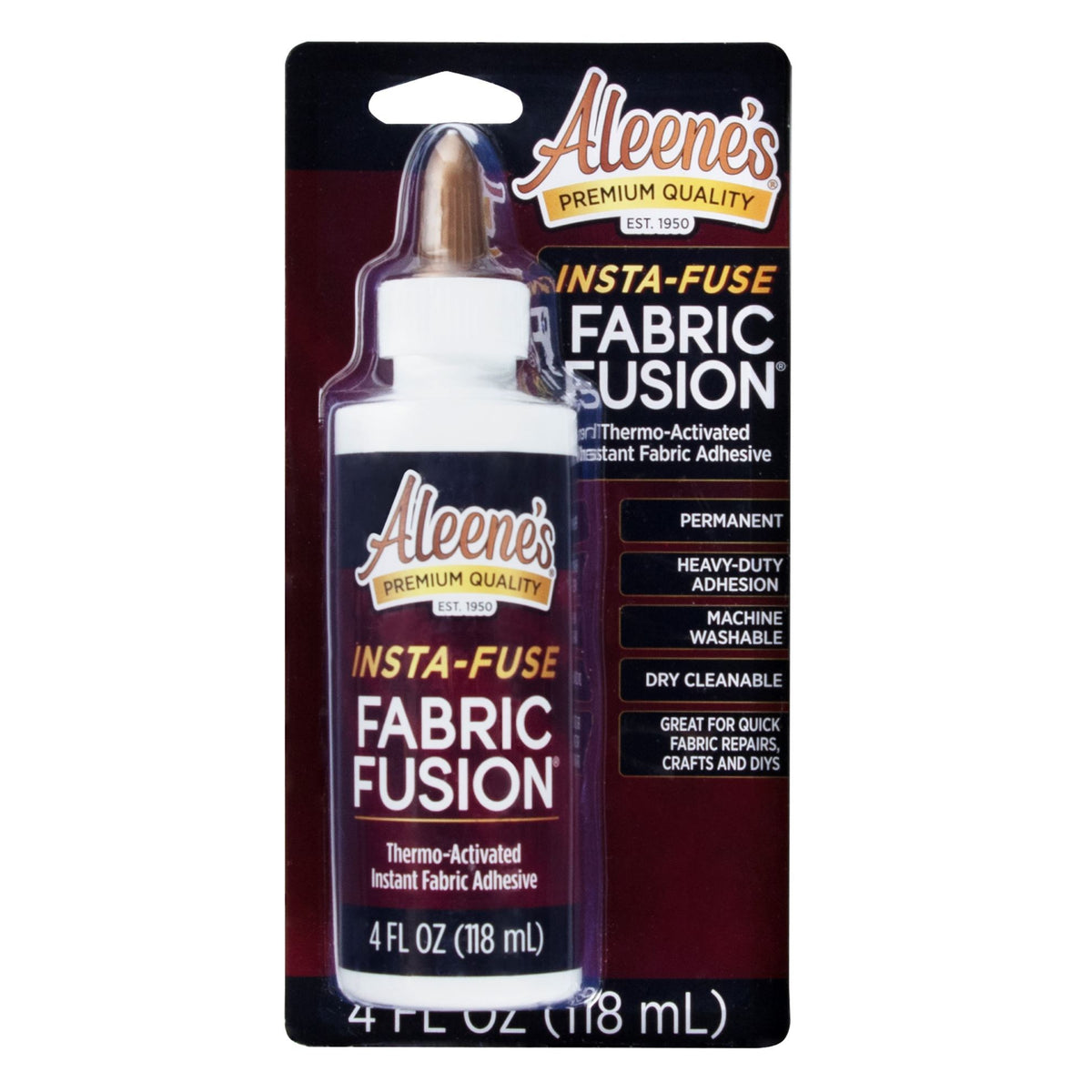 Picture of 48367 Aleene's Insta-Fuse Fabric Fusion Thermo-Activated Instant Fabric Adhesive 4 fl. oz.
