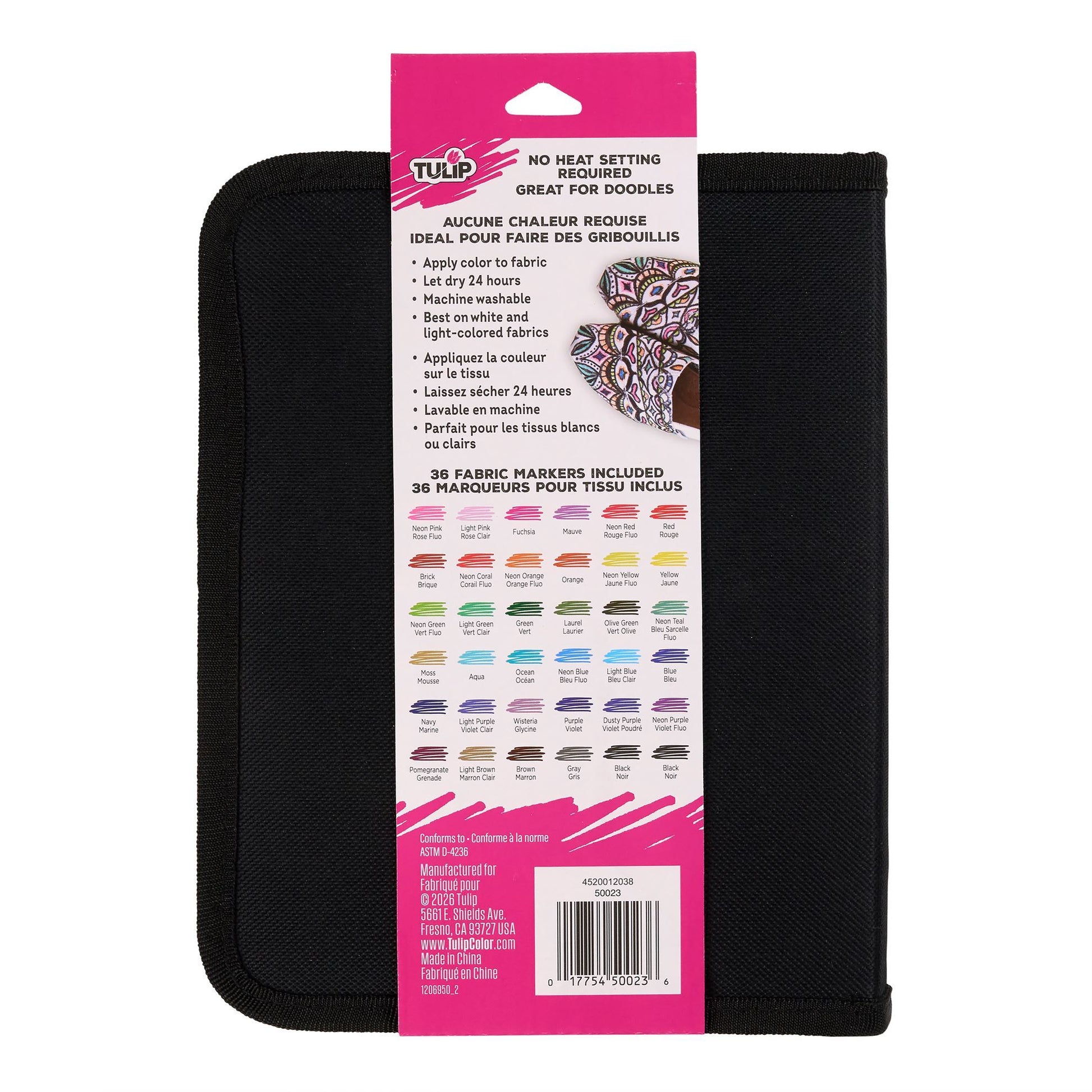 Picture of 50023-1                             TULIP FABRIC MARKER STORAGE KIT                   