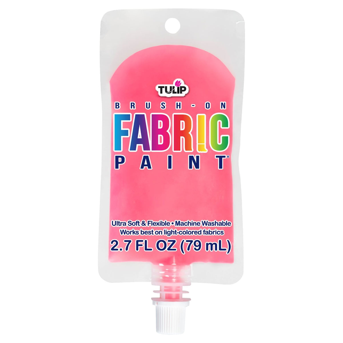 Picture of 49859 Tulip Brush-On Fabric Paint Pink 2.7 fl. oz.