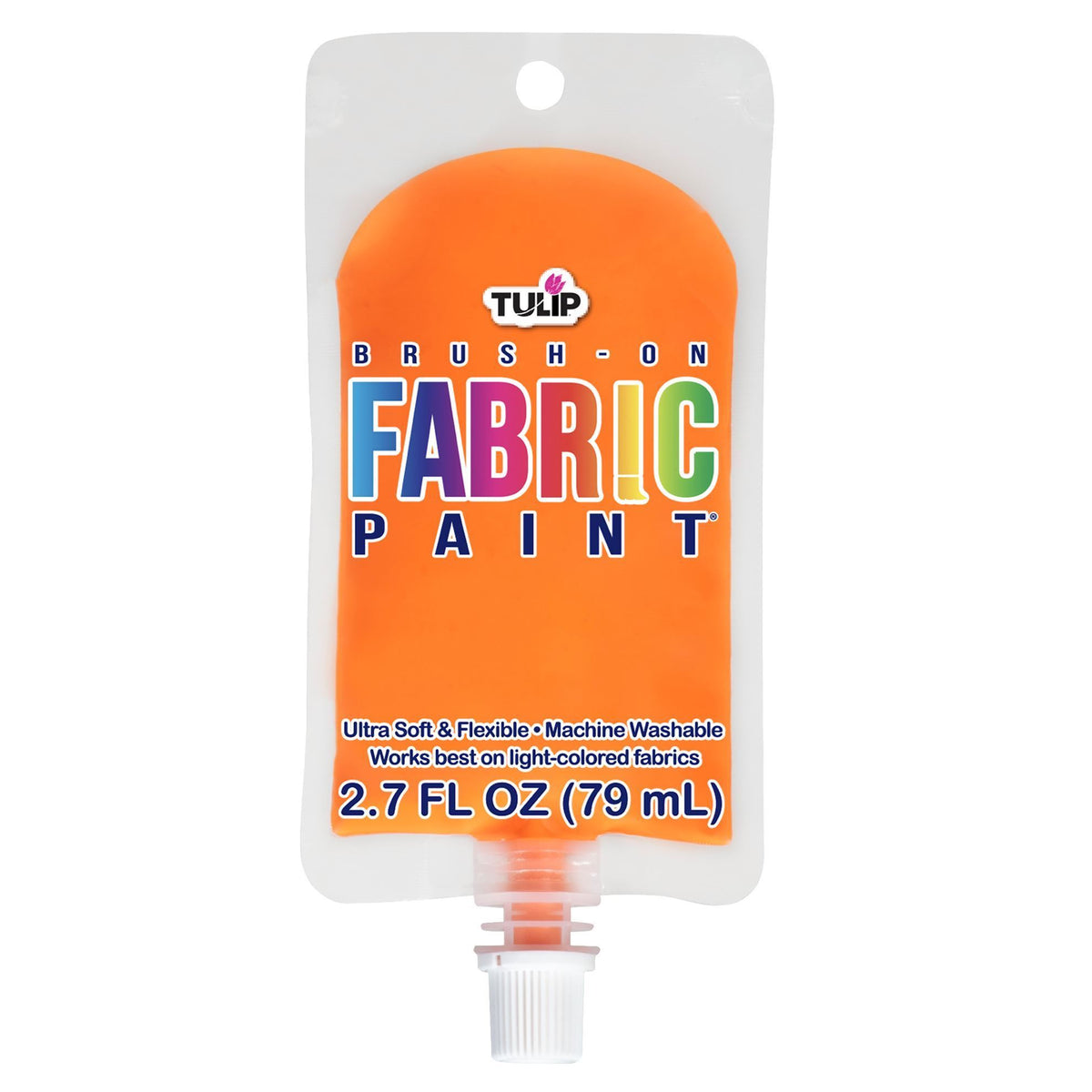 Picture of 49863 Tulip Brush-On Fabric Paint Orange 2.7 fl. oz.