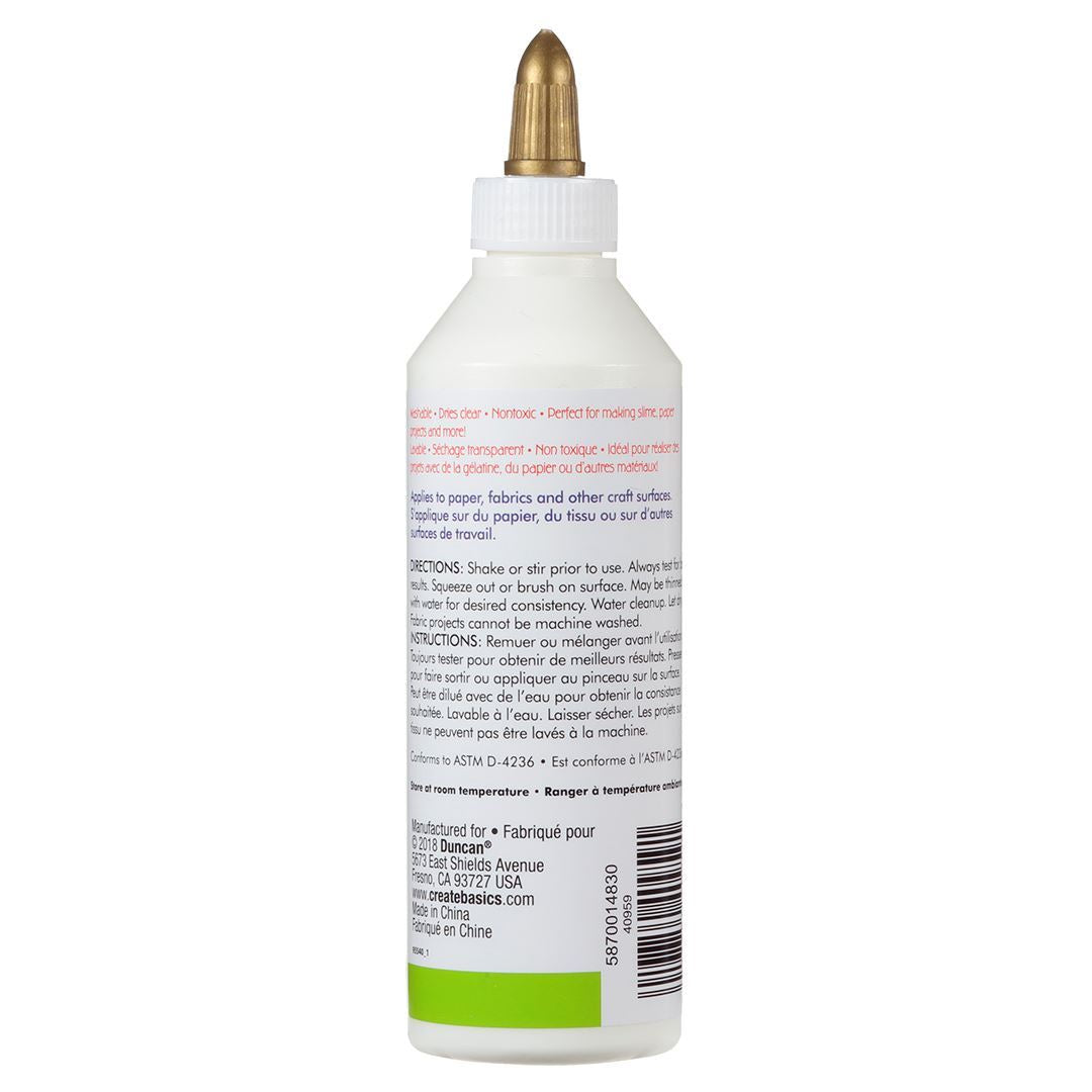 Picture of 40959 Create Basics All-Purpose White Glue 8 fl oz for Crafts with Fast Dry Time