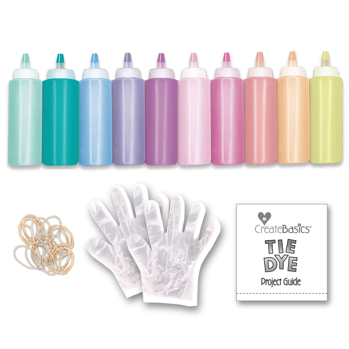 Picture of 46243 Create Basics 10-color Pastel Tie-Dye Kit