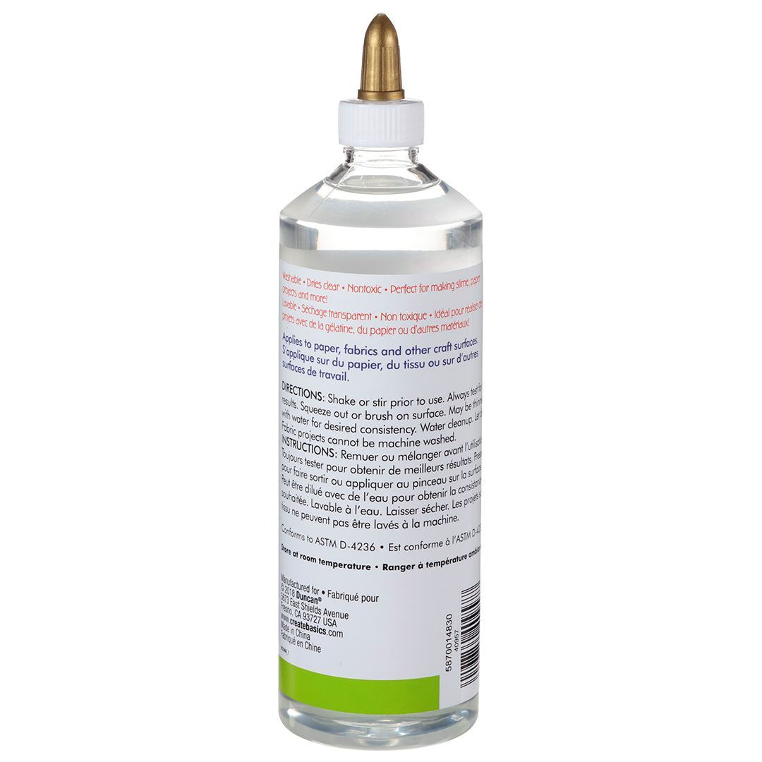 Picture of 40957 Create Basics All-Purpose Clear Glue 16 fl oz for Crafts with Fast Dry Time