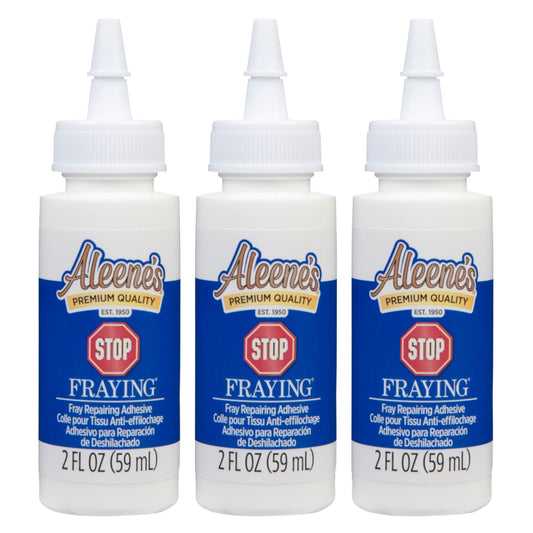 Picture of 50340 Aleene's Stop Fraying Permanent Fabric Adhesive 2 fl. oz. 3 Pack
