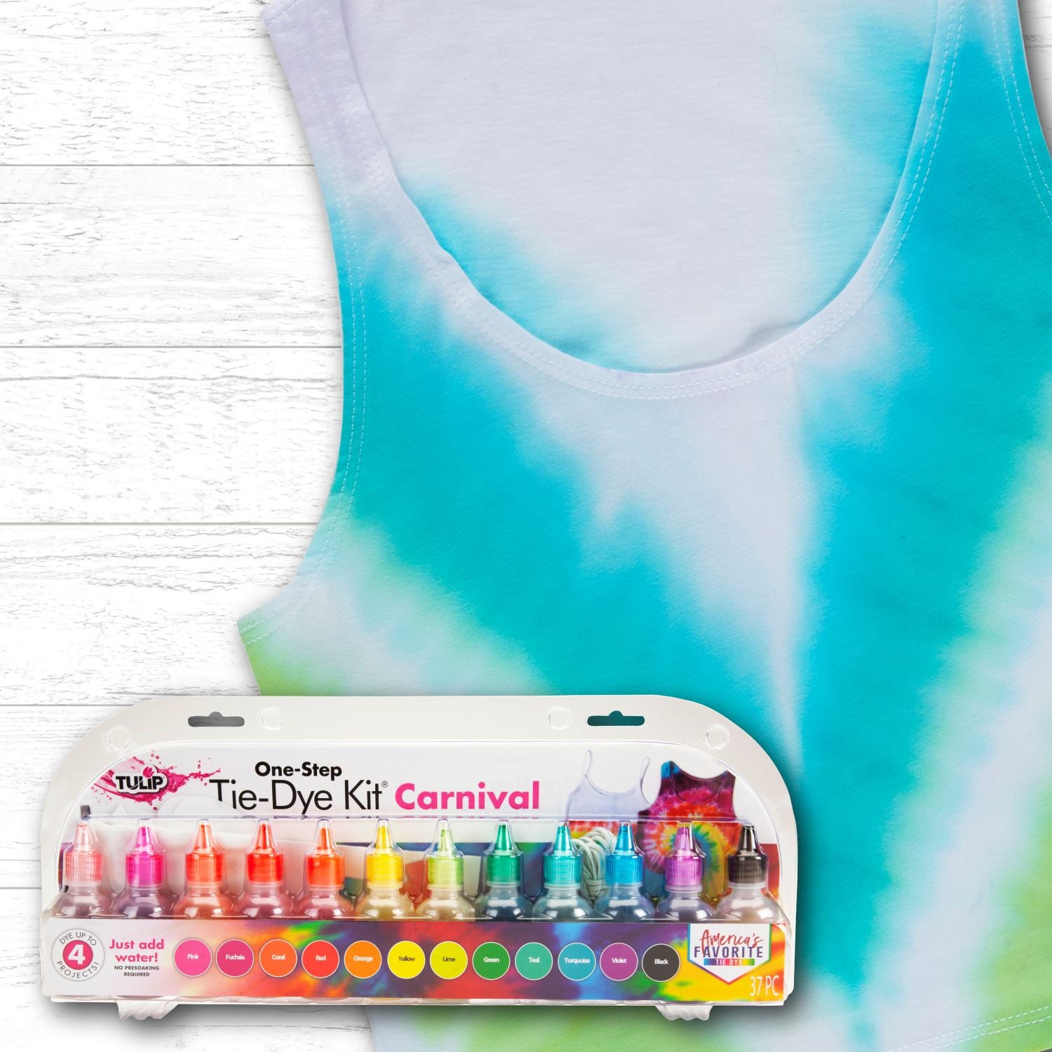 Picture of 44065 Tulip Carnival 12-Color Mini Tie-Dye Kit