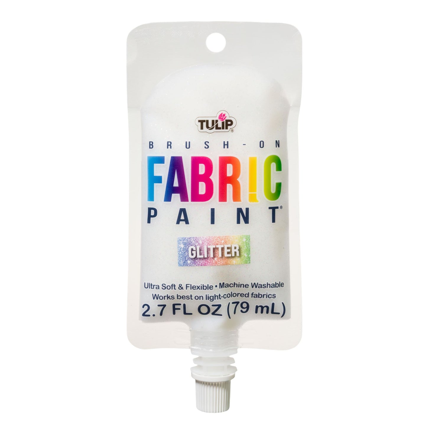 Picture of 49849 Tulip Brush-On Fabric Paint Disco Glitter 2.7 fl. oz.