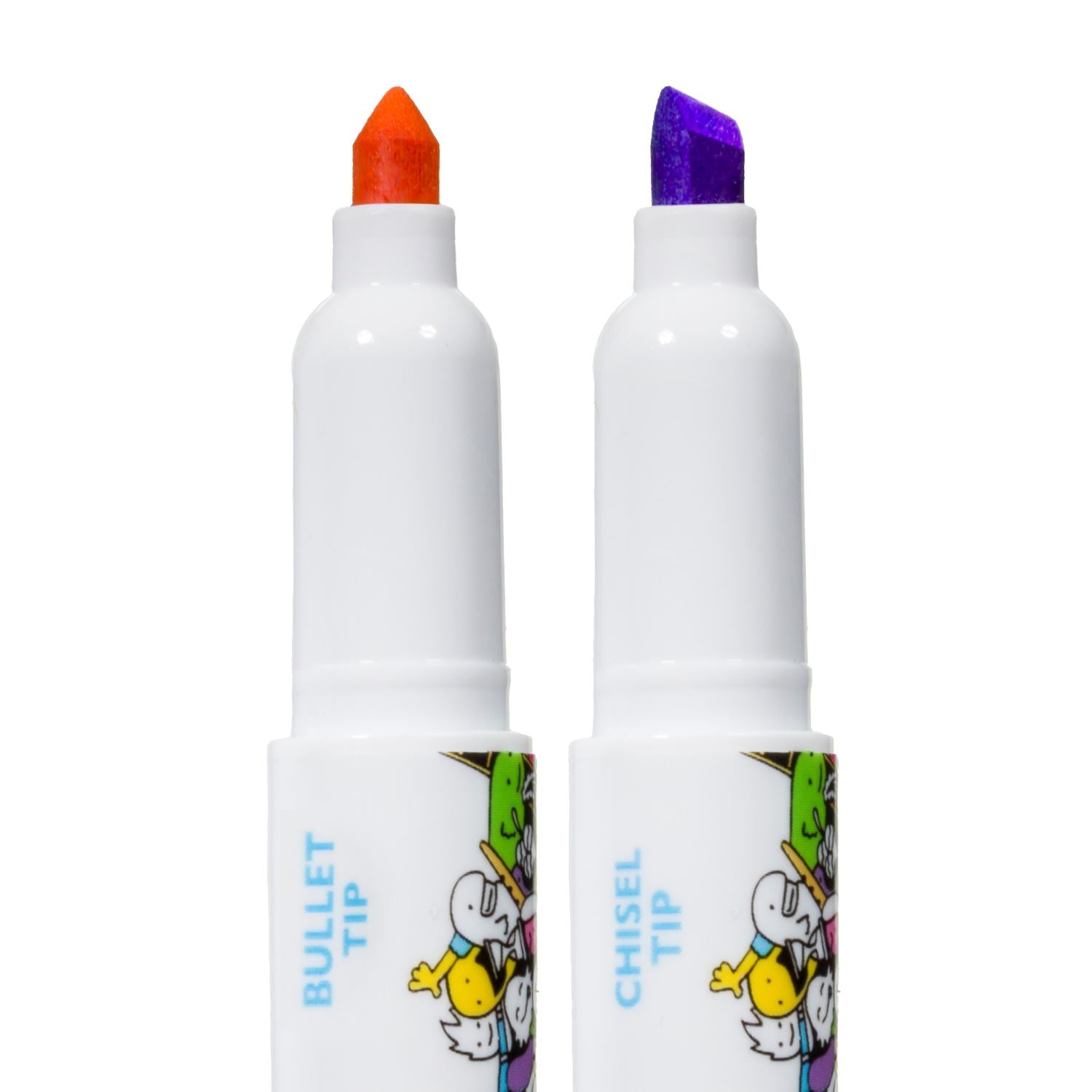 Picture of 44272 Tulip Graffiti Fabric Markers Dual-Tip Brights 6pk