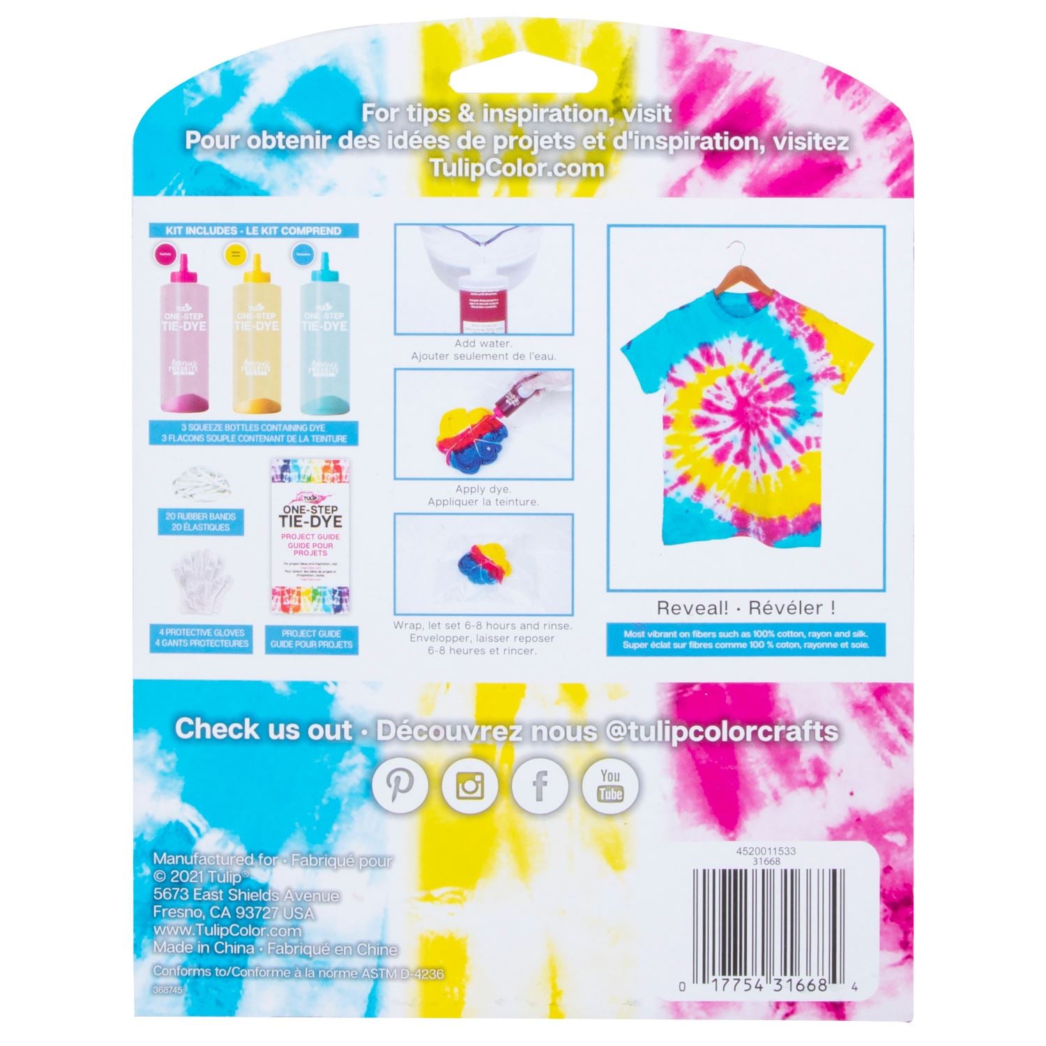 Picture of 31668 Classic 3-Color Tie-Dye Kit