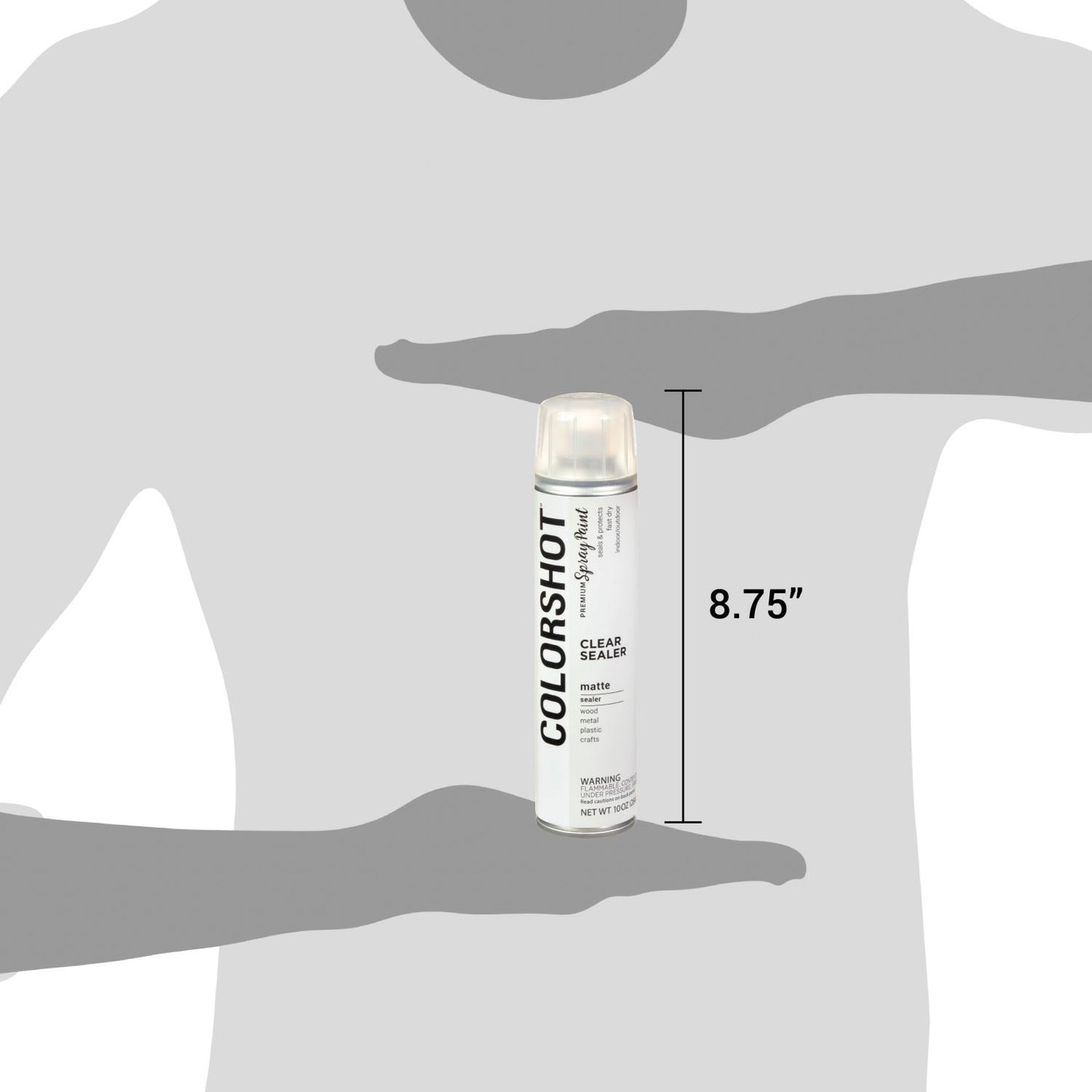 Picture of 48684 COLORSHOT Clear Sealer Matte 10 oz. 4 Pack