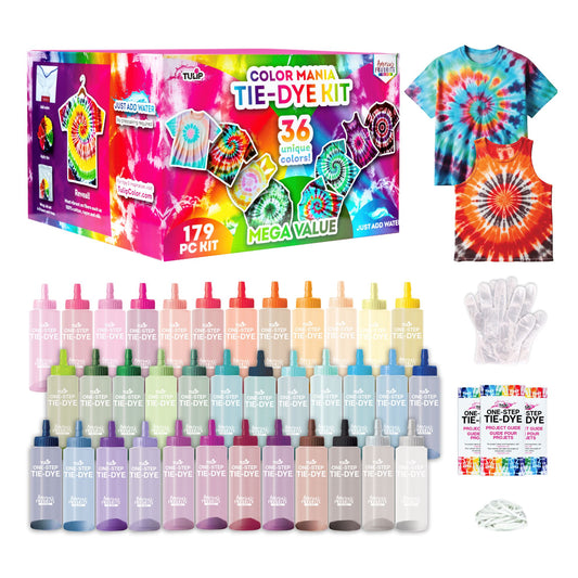 Picture of 49607 Tulip Color Mania 36-Color One-Step Tie-Dye Kit