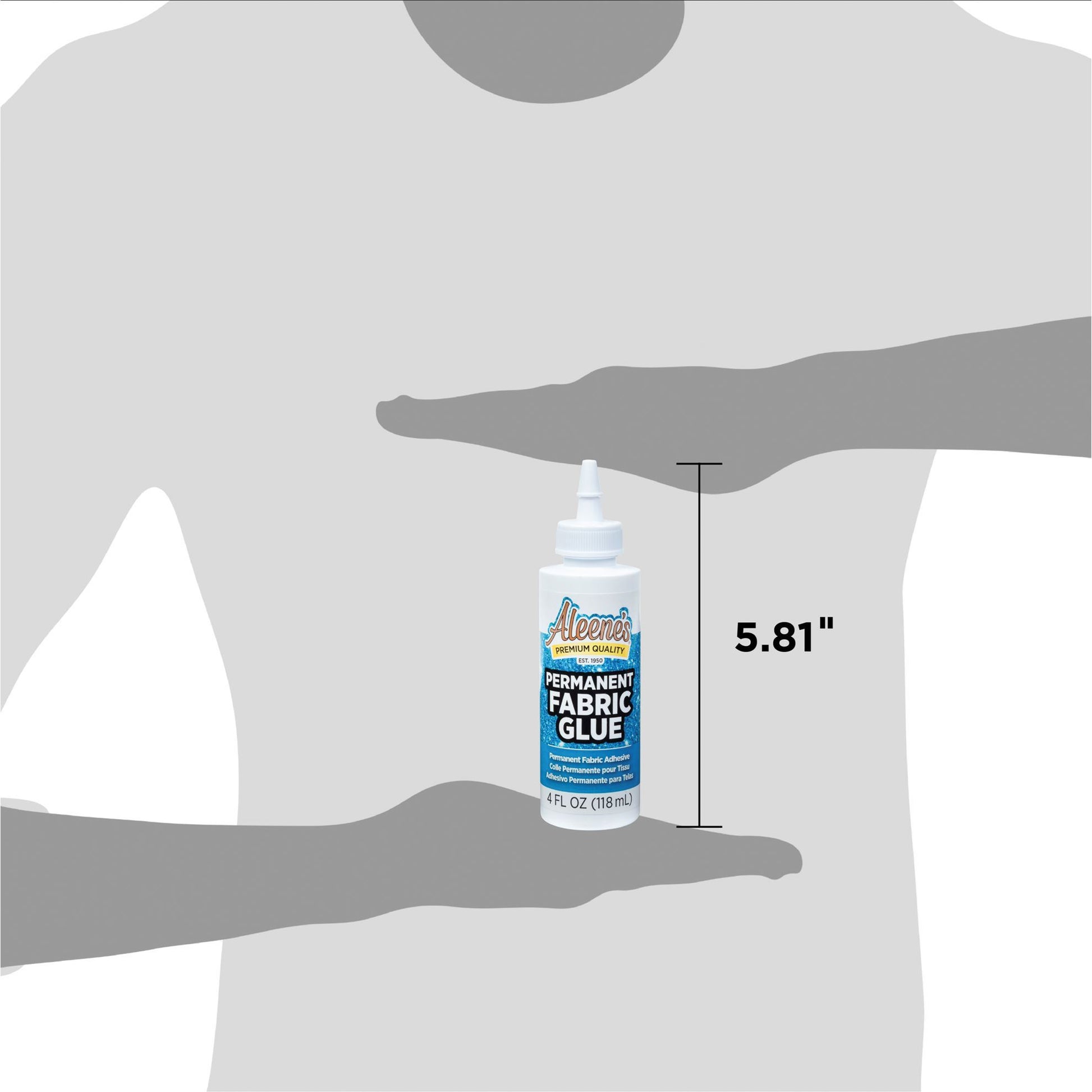 Picture of 48214                               ALEENE'S PERMANENT FABRIC GLUE 4OZ                