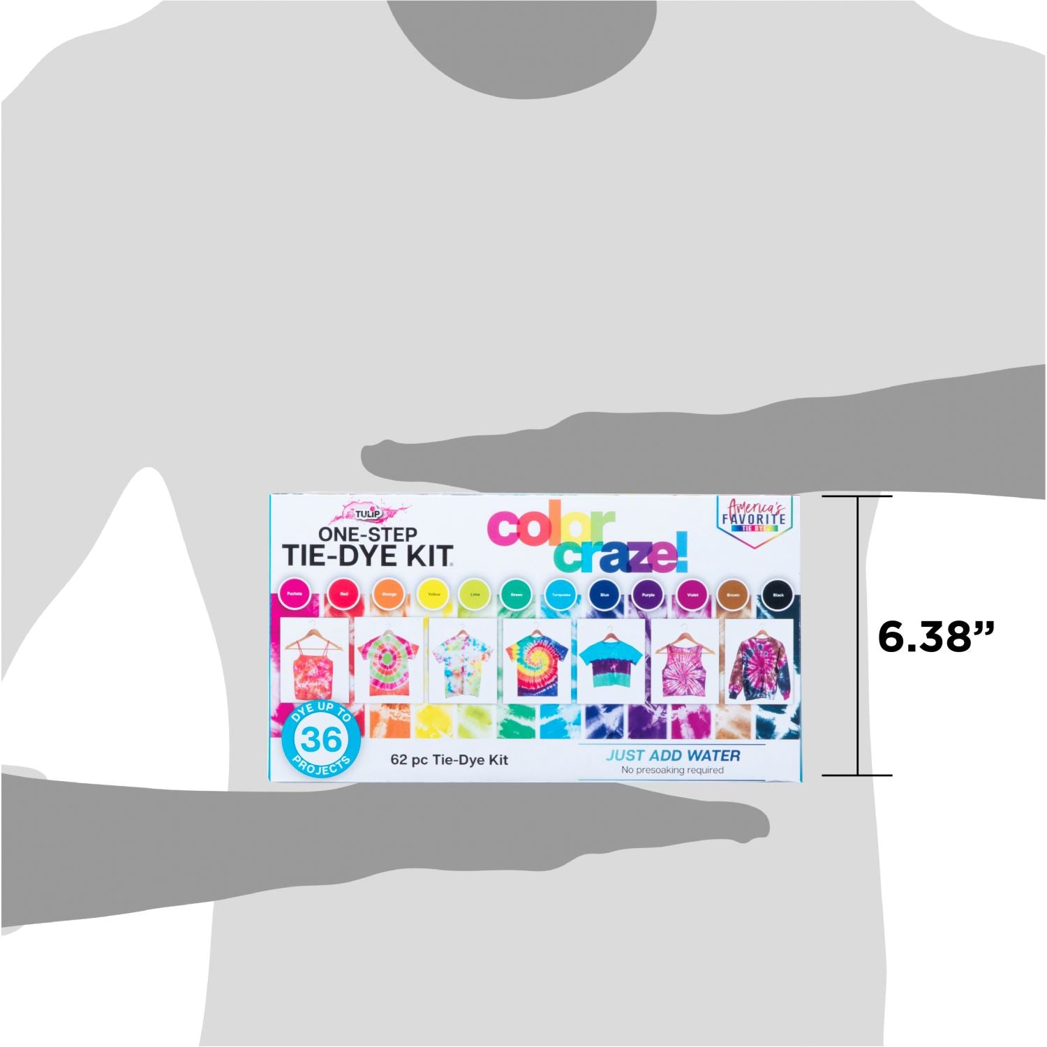 Picture of 46945 Tulip Color Craze! 12-Color Tie-Dye Kit