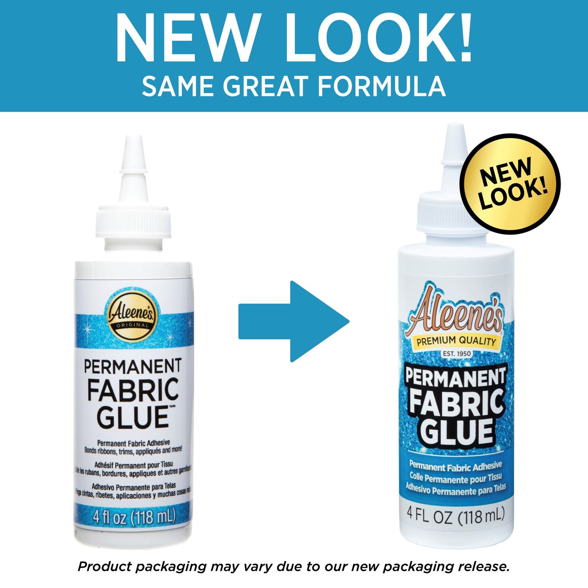 Picture of 48214                               ALEENE'S PERMANENT FABRIC GLUE 4OZ                