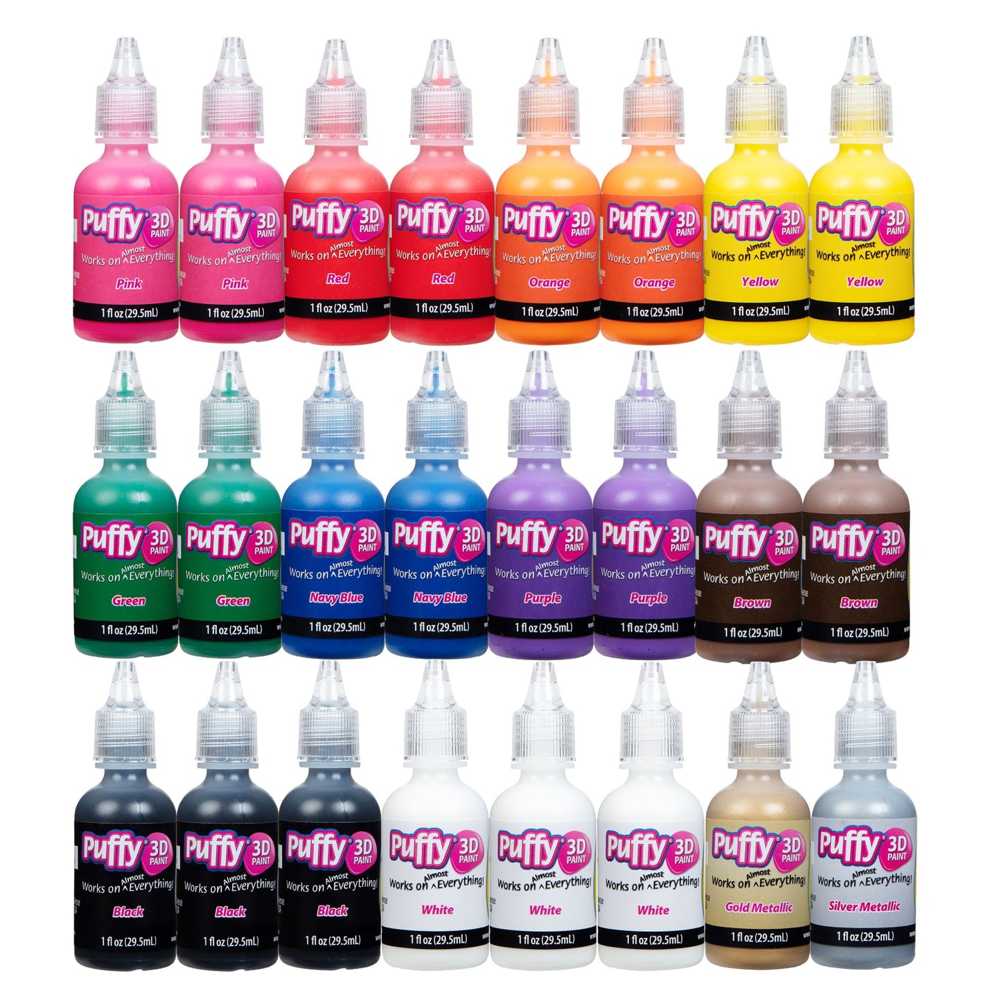 Picture of 48219 Puffy 3D Paint Value 24 Pack