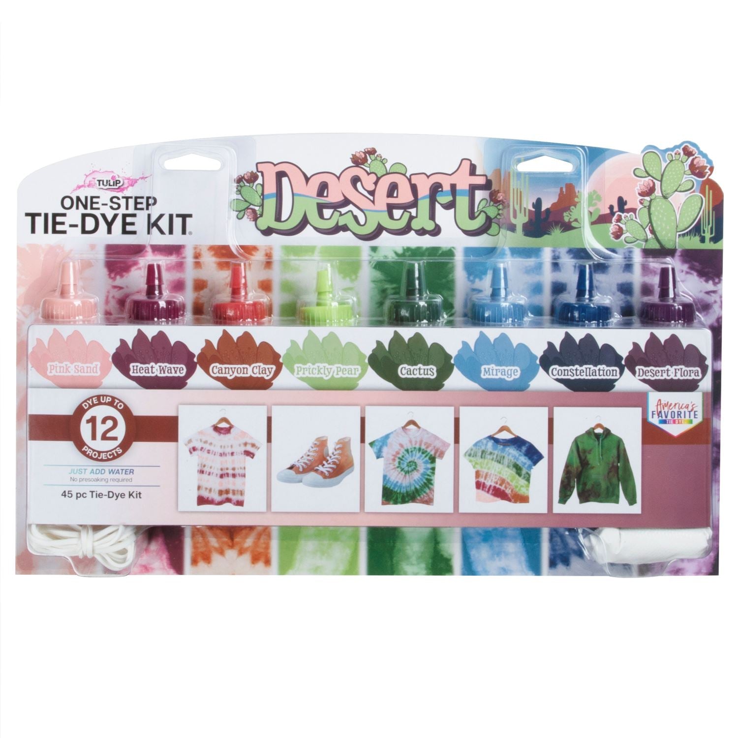 Picture of 47746 Tulip Desert 8-Color Tie-Dye Kit