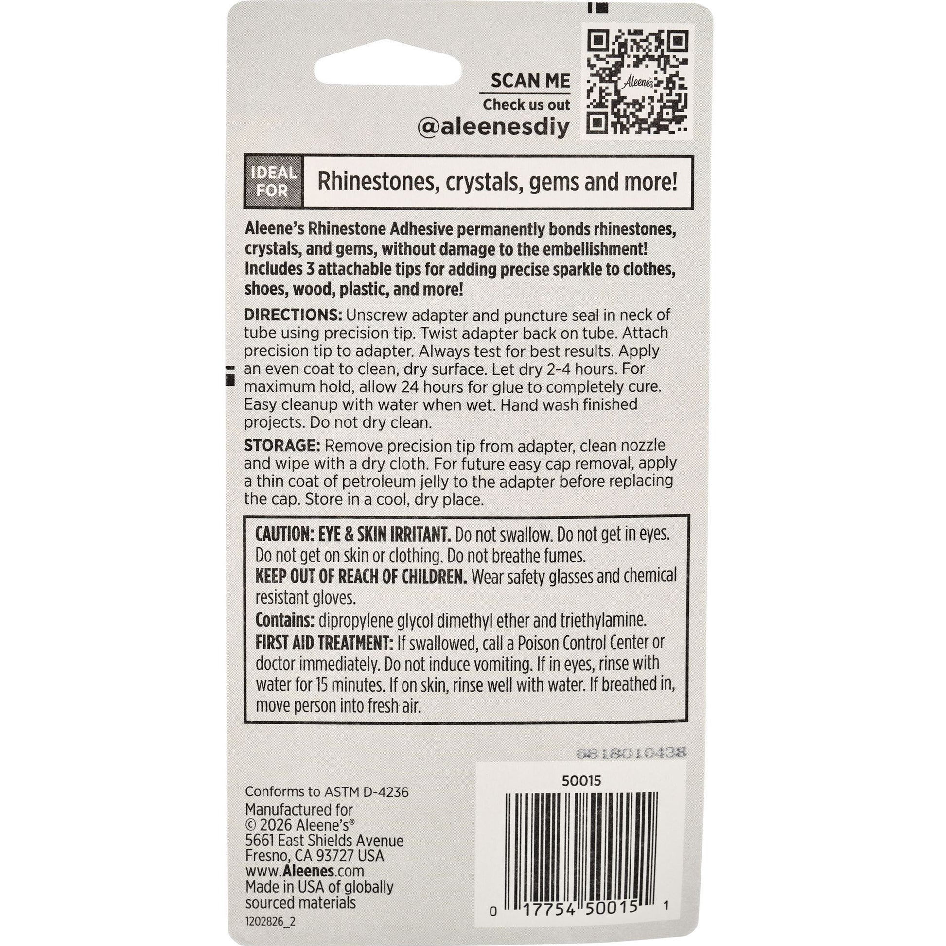 Picture of 50015-1 Aleene's Precision Rhinestone Adhesive 1.5 fl. oz.
