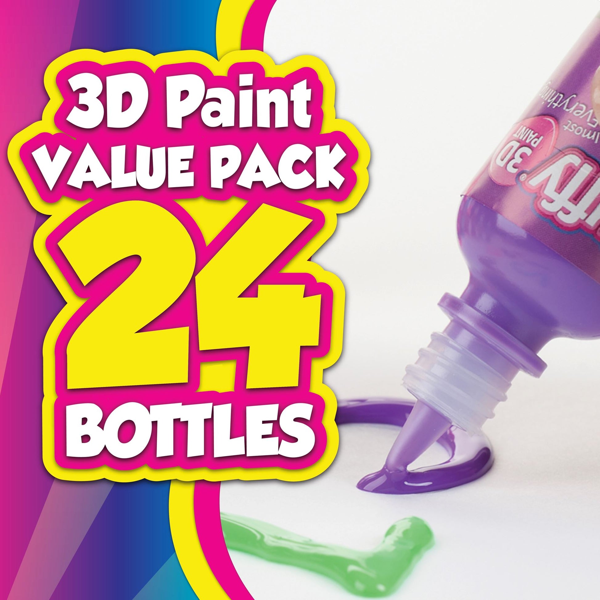 Picture of 48219 Puffy 3D Paint Value 24 Pack