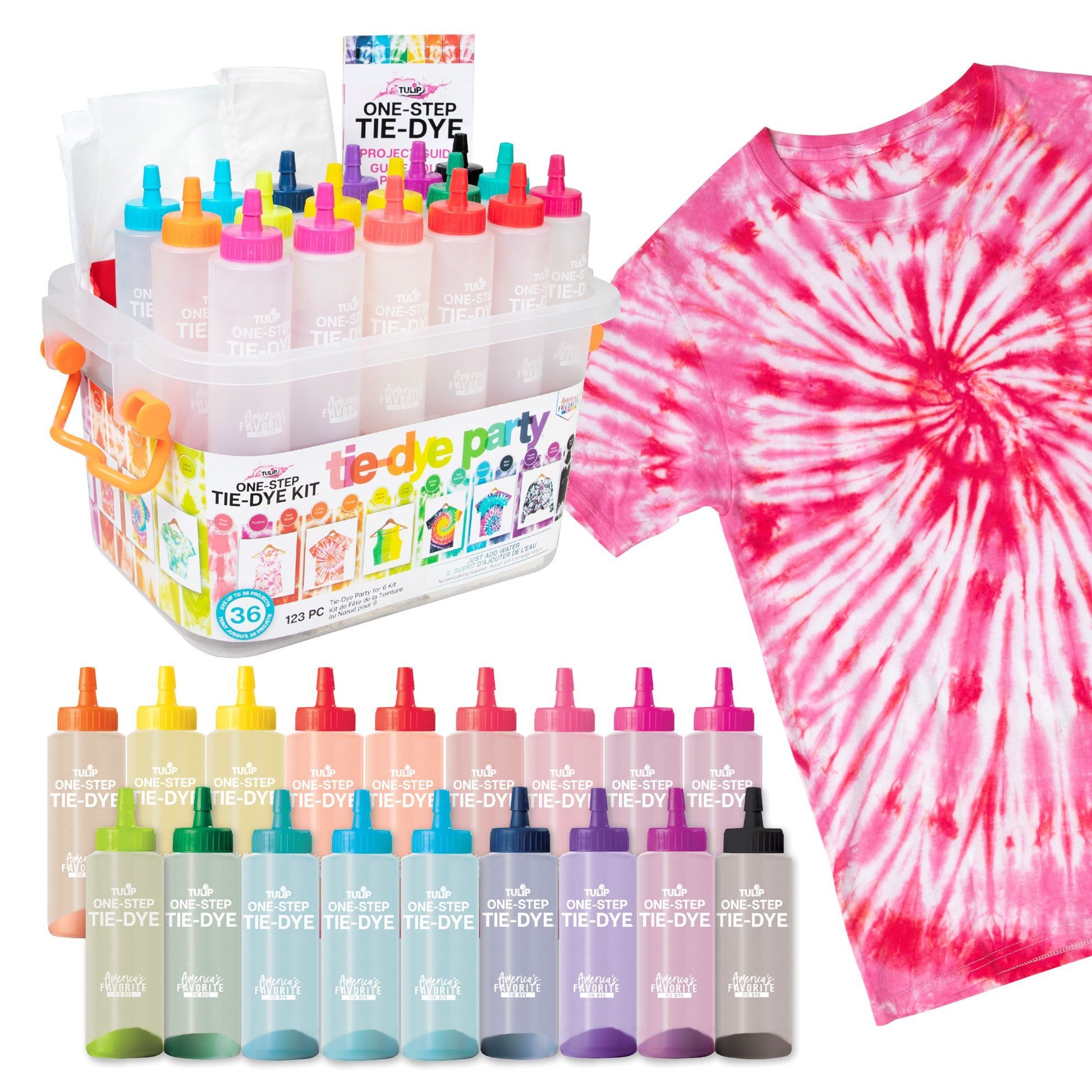 Picture of 34723-1                             TULIP BIG BOX TIE DYE PARTY KIT KIDS              