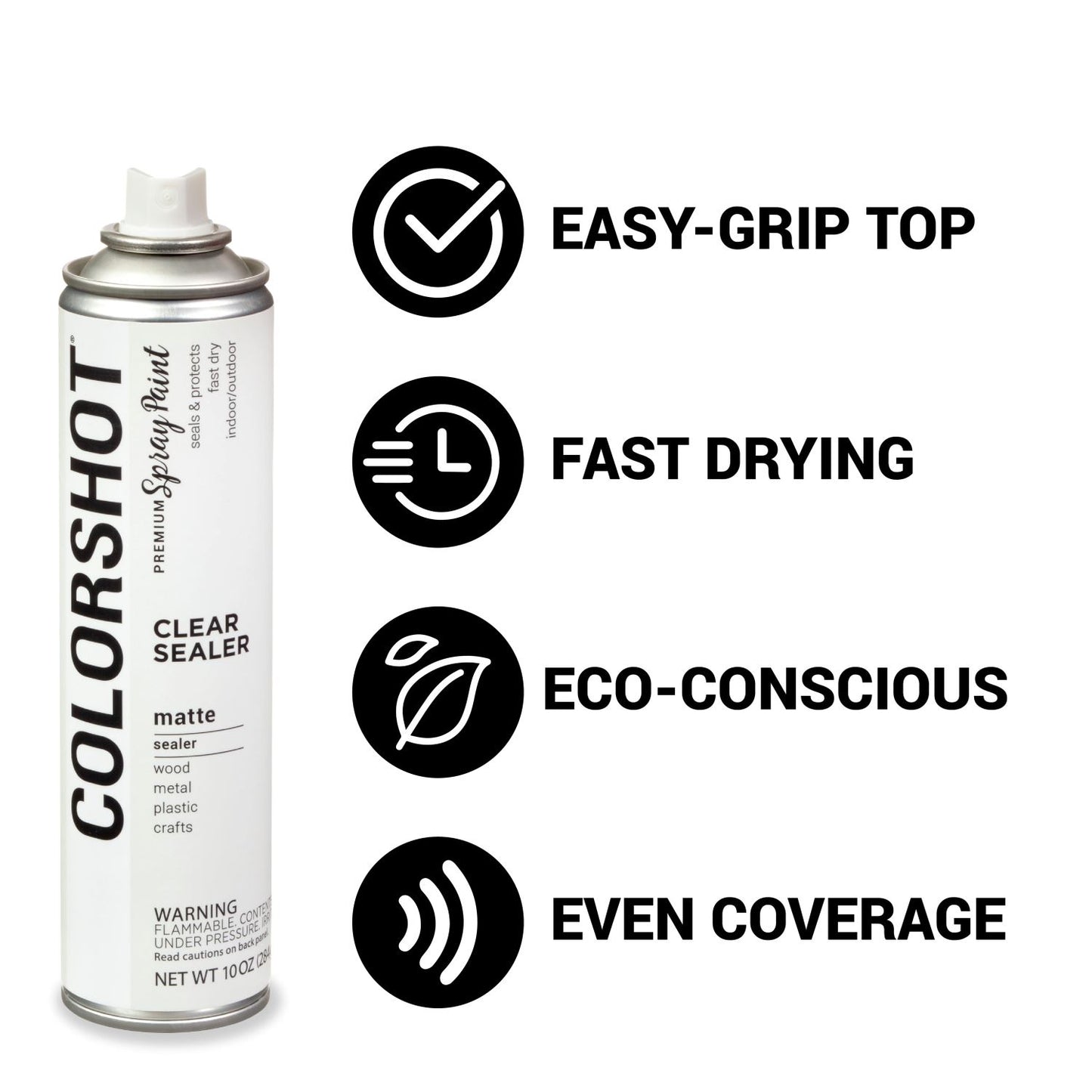 Picture of 48684 COLORSHOT Clear Sealer Matte 10 oz. 4 Pack