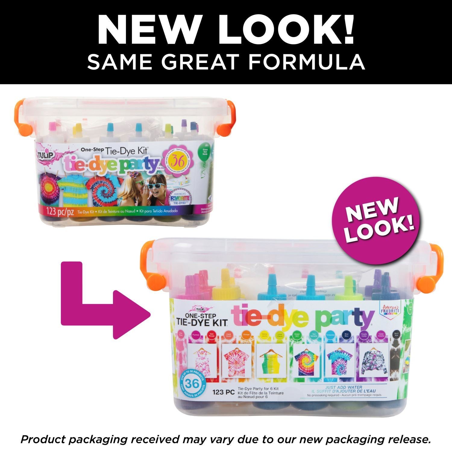 Picture of 34723-1                             TULIP BIG BOX TIE DYE PARTY KIT KIDS              