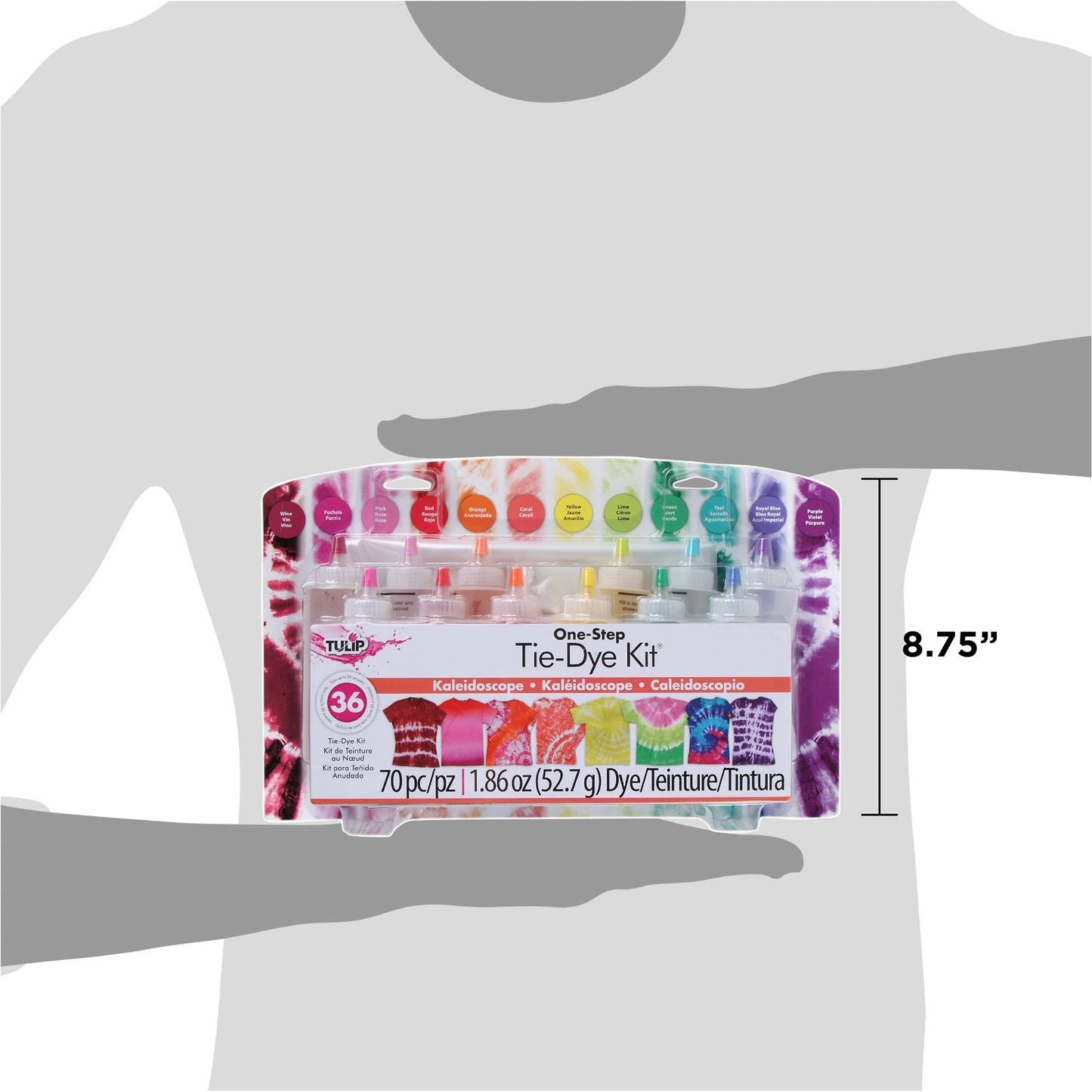 Picture of 31680 Tulip Kaleidoscope 12-Color Tie-Dye Kit