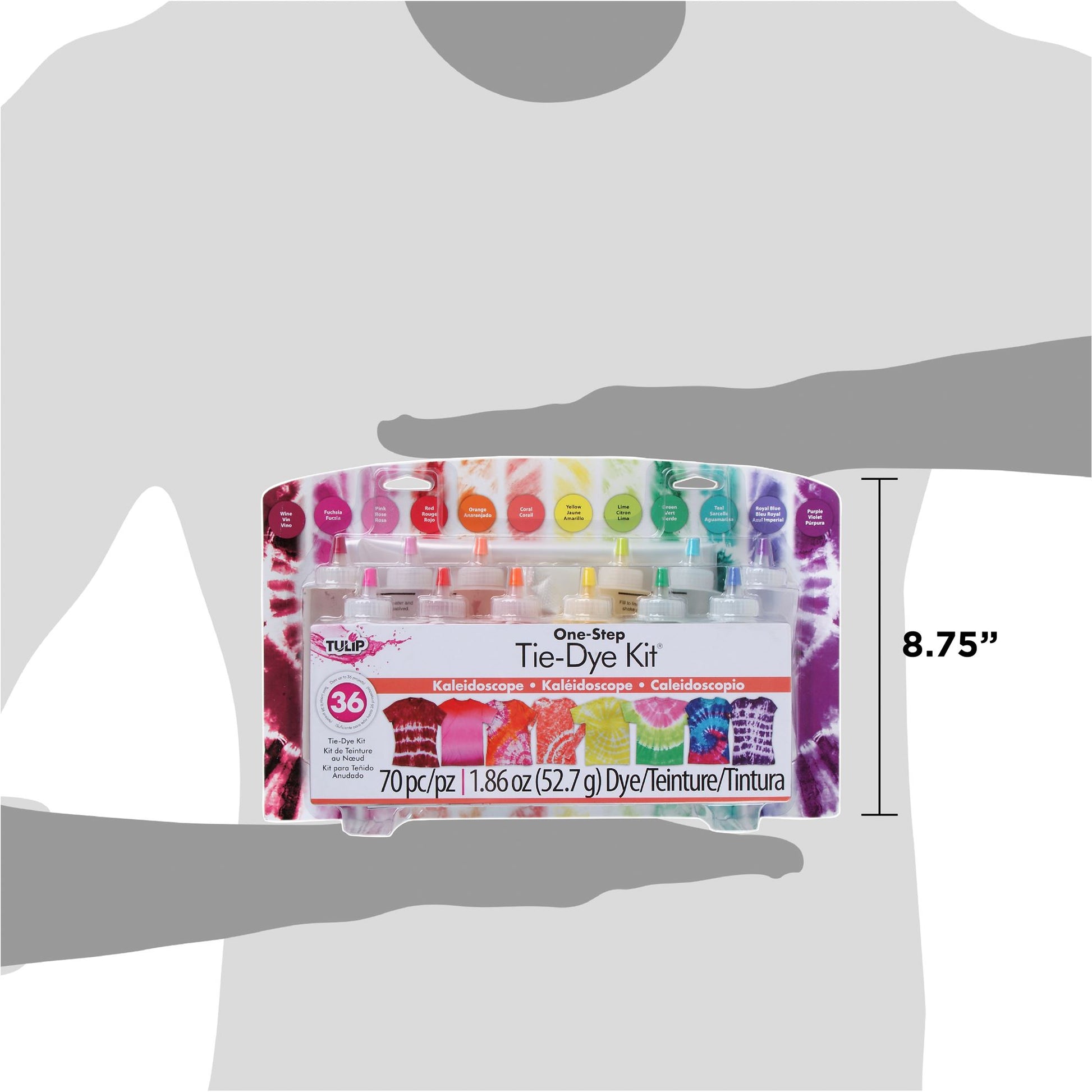 Picture of 31680 Tulip Kaleidoscope 12-Color Tie-Dye Kit