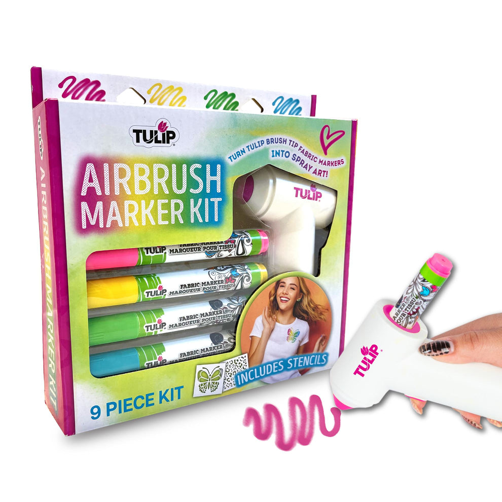 Tulip Airbrush Fabric Marker Kit – ILoveToCreate