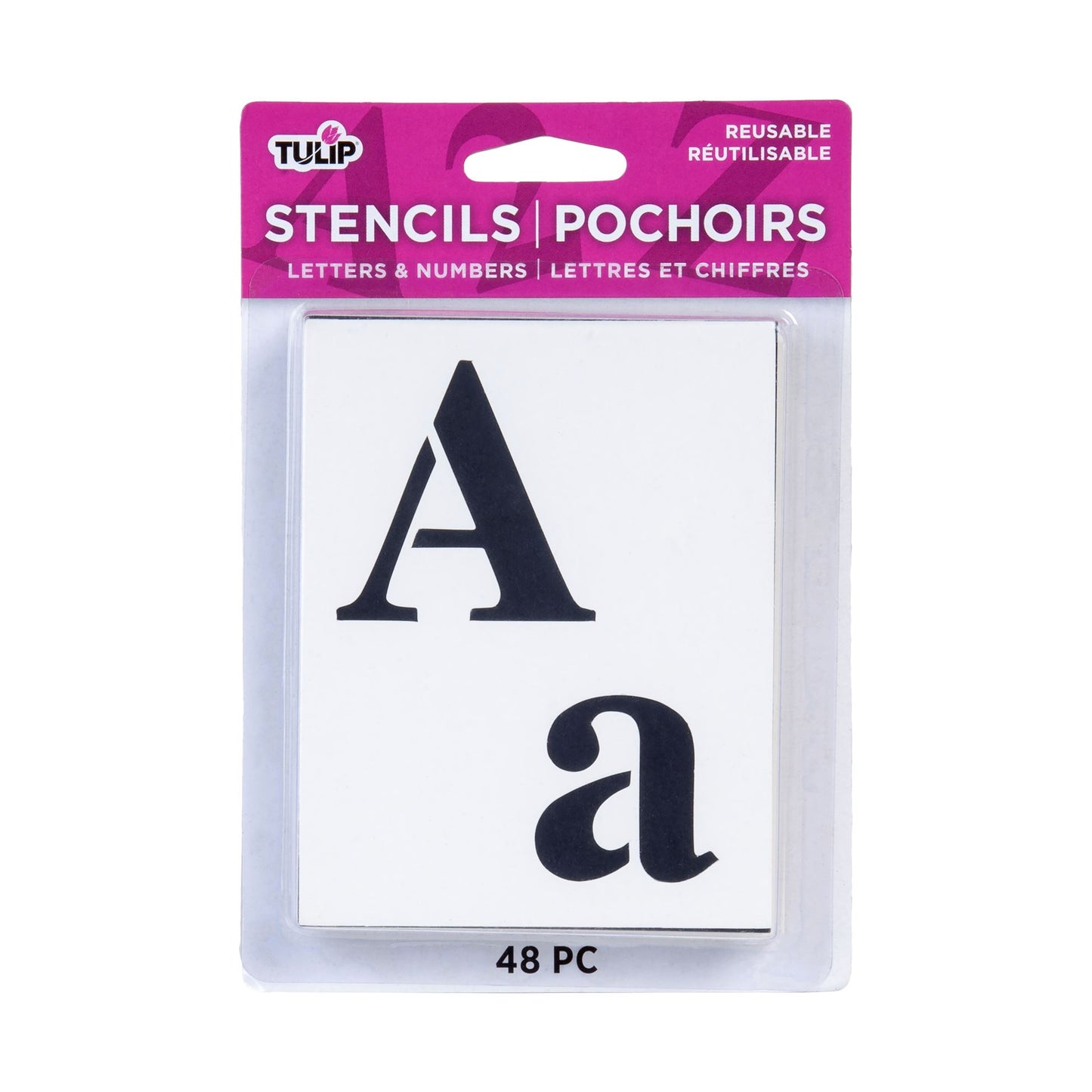 Picture of 44714                               ALPHABET STENCIL 48PC                             