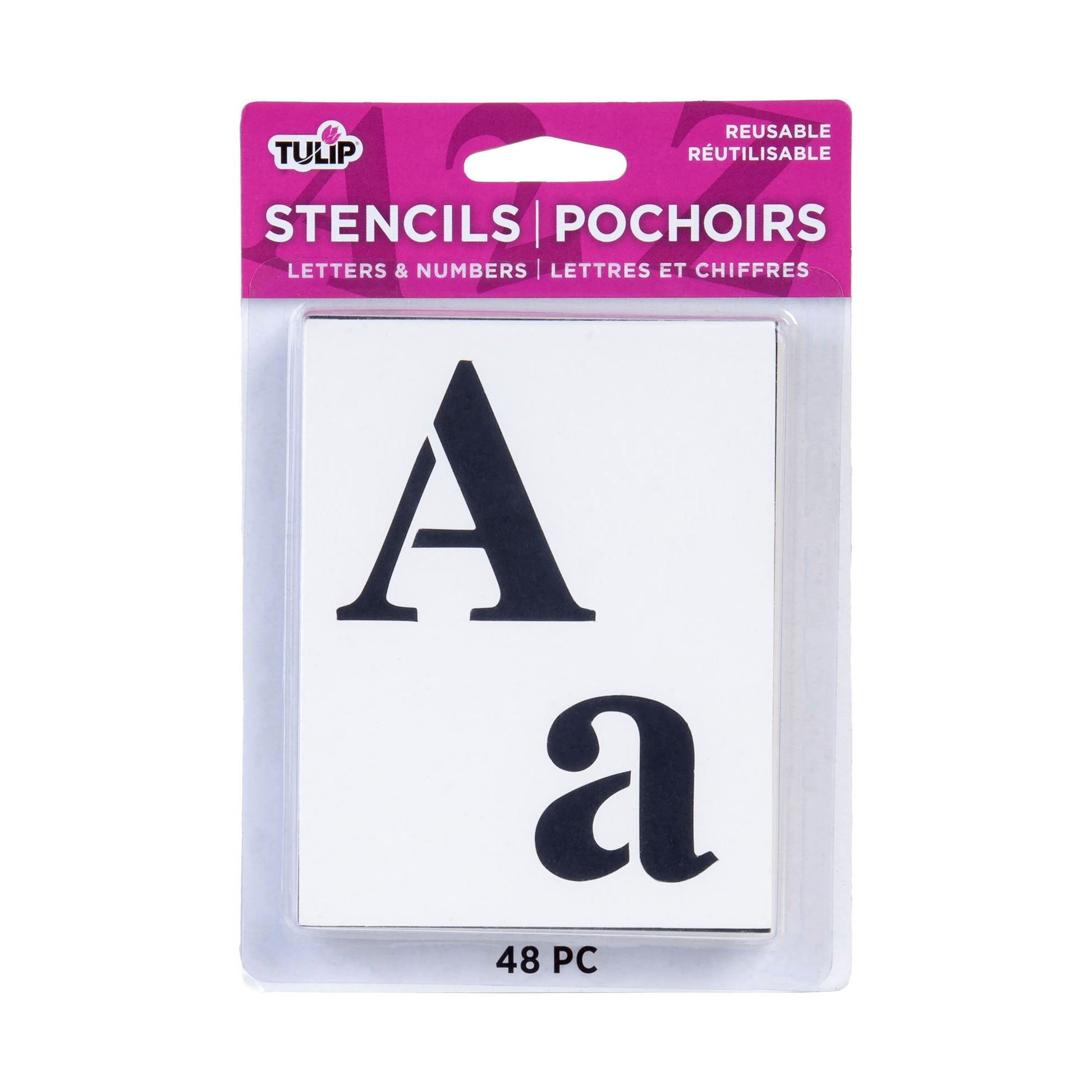 Picture of 44714                               ALPHABET STENCIL 48PC                             