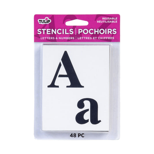 Picture of 44714                               ALPHABET STENCIL 48PC                             
