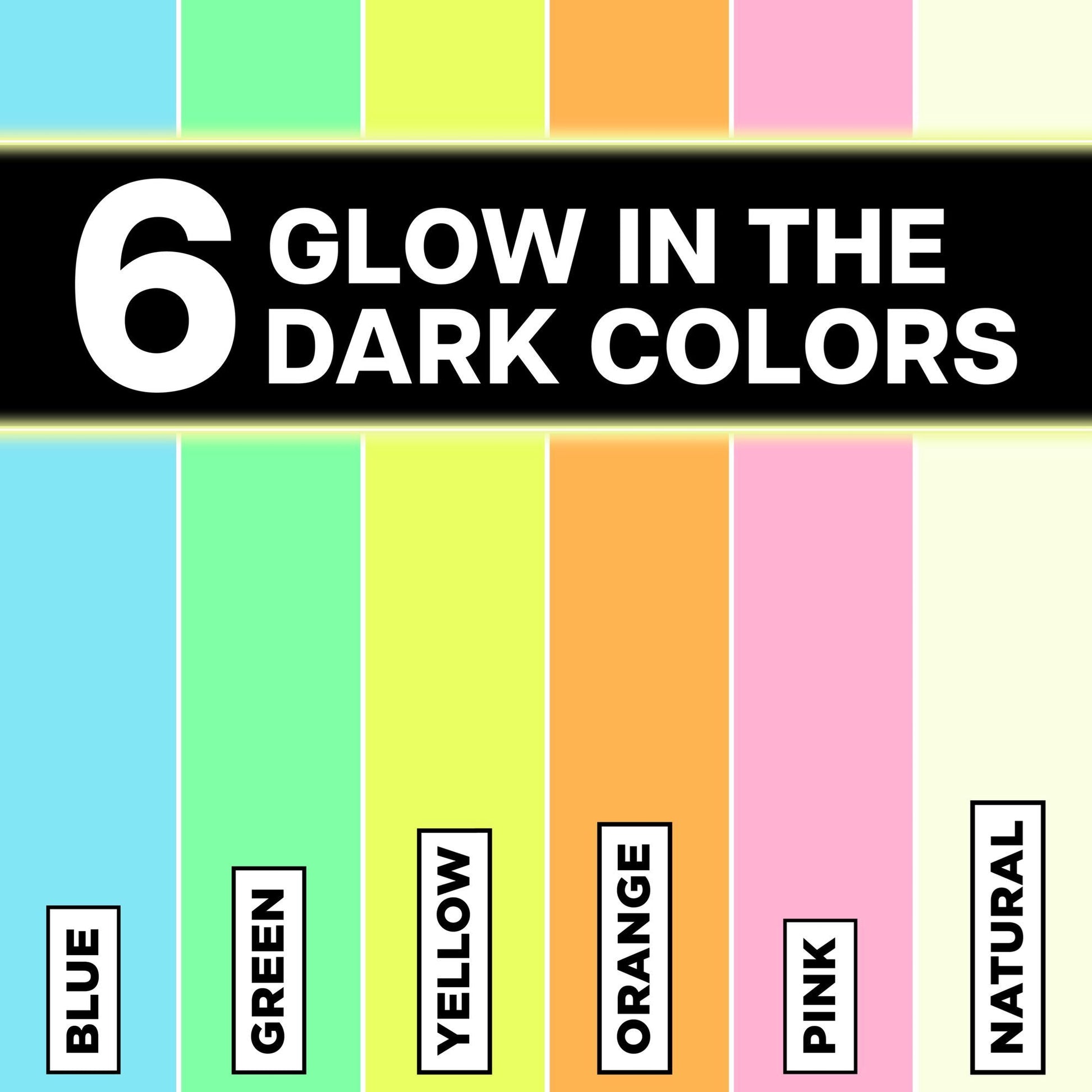 Picture of 47926                               DIMENSIONAL FABRIC PAINT GLOW 6PK                 